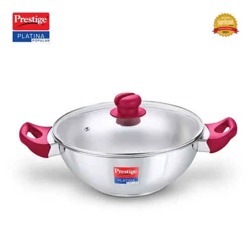 PRESTIGE | COOKWARE |SS PLATINA |POP CKWR |KADAI 280mm-RH