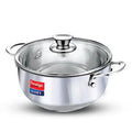 PRESTIGE | COOKWARE |SS PLATINA POP | ( GLORY ) COOKWARE |KADAI 22cm