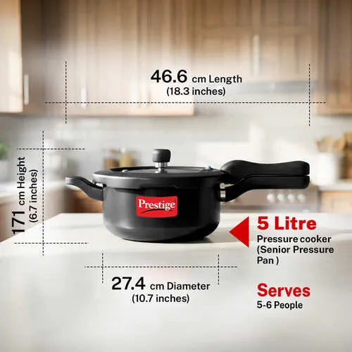 PRESTIGE | COOKER |SVACHH HA 5L |SR.PRESSURE PAN