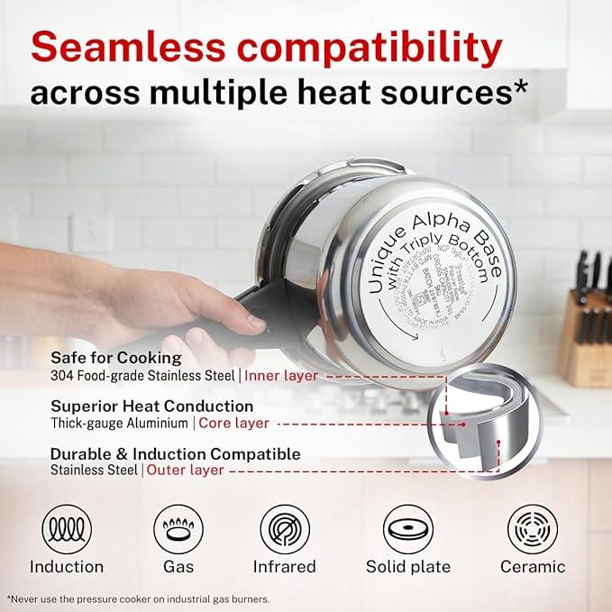 PRESTIGE | COOKER |SVACHH SS POPULAR 2L |PRESSURE COOKER
