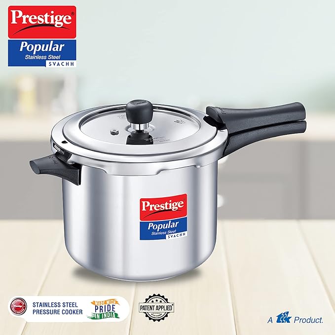 PRESTIGE | COOKER |SVACHH SS POPULAR 5L| PRESSURE COOKER