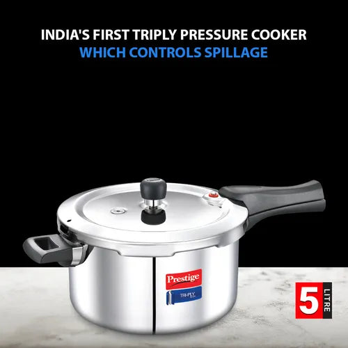 PRESTIGE | COOKER |SVACHH TRIPLY |PRESSURE COOKER |5L 22cm