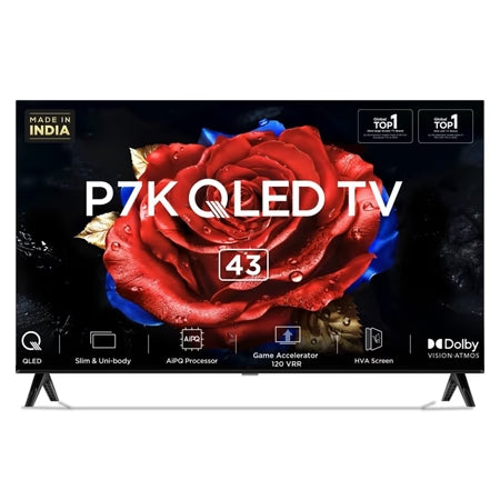 TCL | 43 INCH | QLED SMART GOOGLE TV | 43P7K