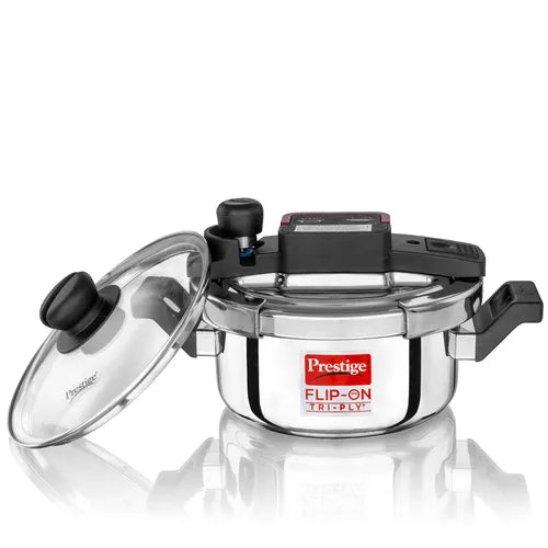 PRESTIGE | COOKER |TRIPLY FLIP-ON 2L |PRESSURE COOKER 18CM
