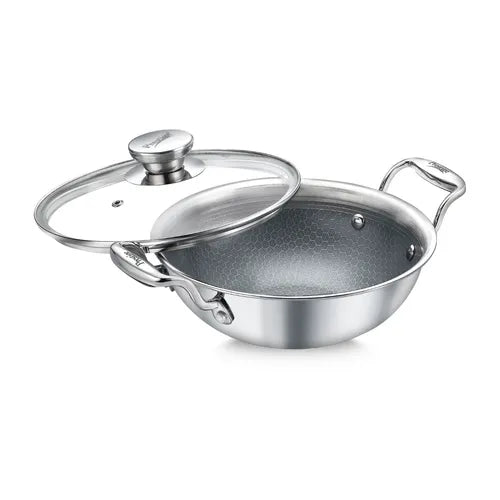 PRESTIGE | COOKWARE |TRIPLY HEXAMAGIC |CERAMIC 200 |KADAI WGL