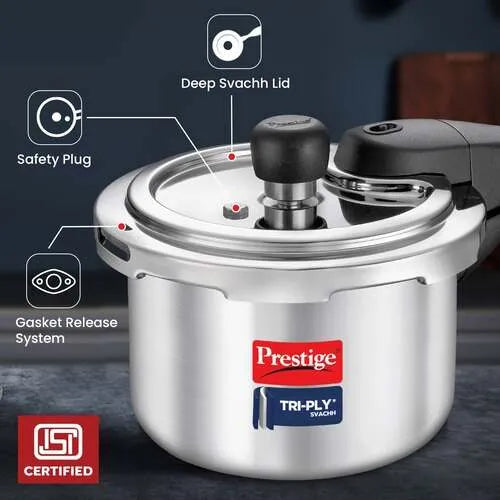 PRESTIGE | COOKER |TRIPLY |PRESSURE COOKER 1.5L |MINI