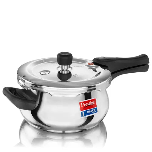 PRESTIGE | COOKER |TRIPLY PRESSURE COOKER |3L HANDI 18cm