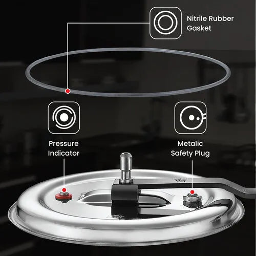 PRESTIGE | COOKER |TRIPLY SVACHH |5L INN LID |ST WALL |PR CKR
