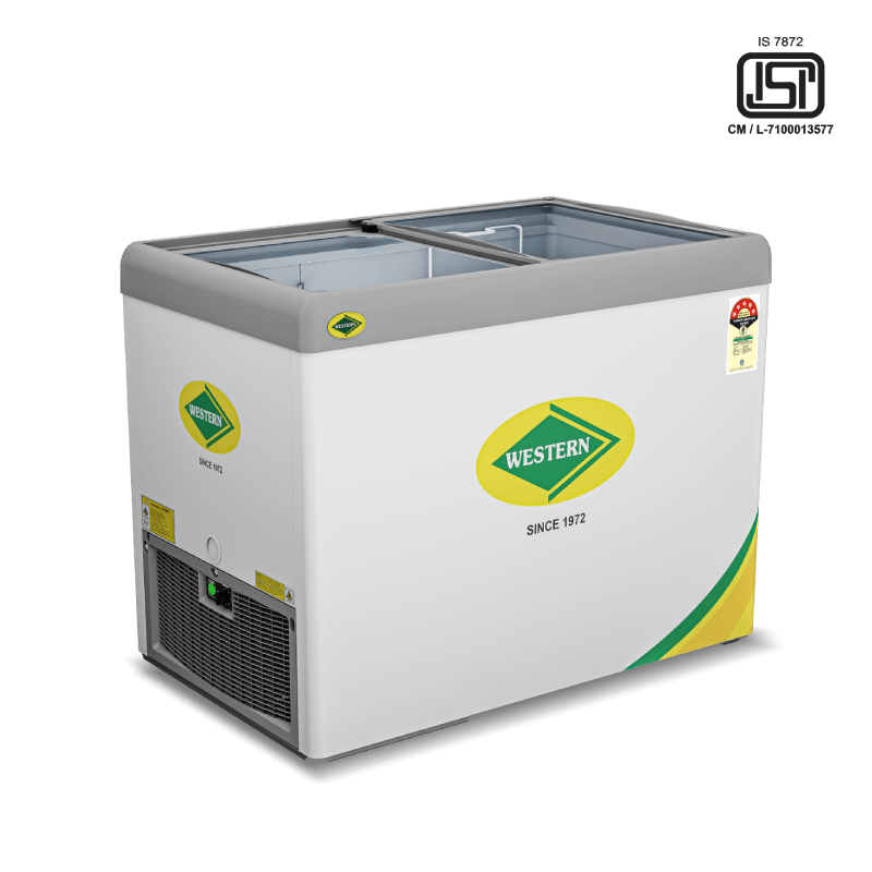 WESTRN | FREEZER | GLASS TOP DEEP FREEZER | F350GL23