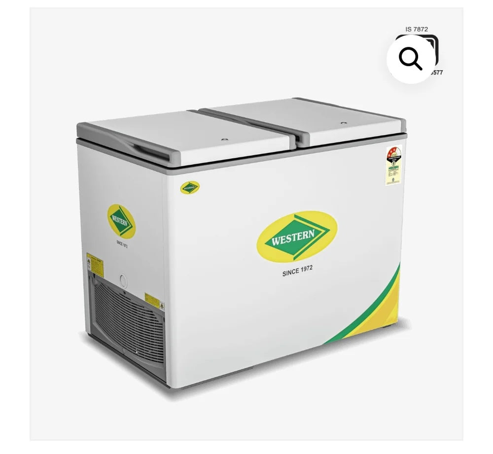 WESTERN | FREEZER | DEEP FREEZER | HARD TOP 3 STAR DOUBLE DOOR |D300H223
