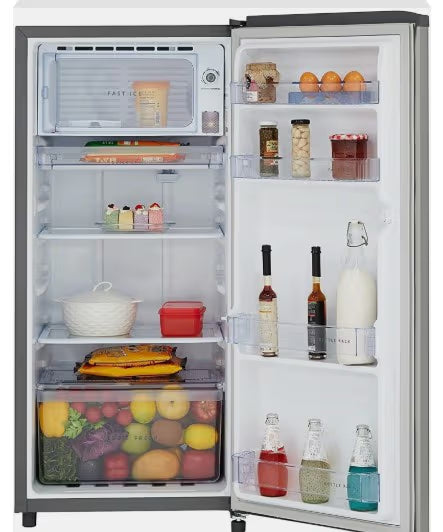 WHIRLPOOL | 2 STAR | 184 LTR | SINGLE DOOR | 205 IMPC PRM | IMPERIAL STEEL-Y 73582