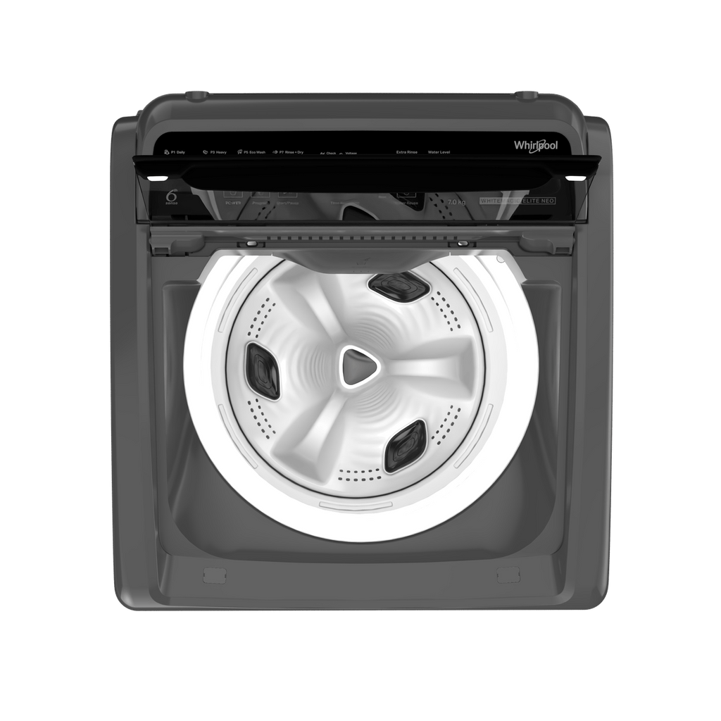 WHIRLPOOL | 5 STAR | 8 KG | FULLY AUTOMATIC | TOP LOAD | 360 BLOOMWASH PRO H 8.0 GRAPHITE 10 YMW