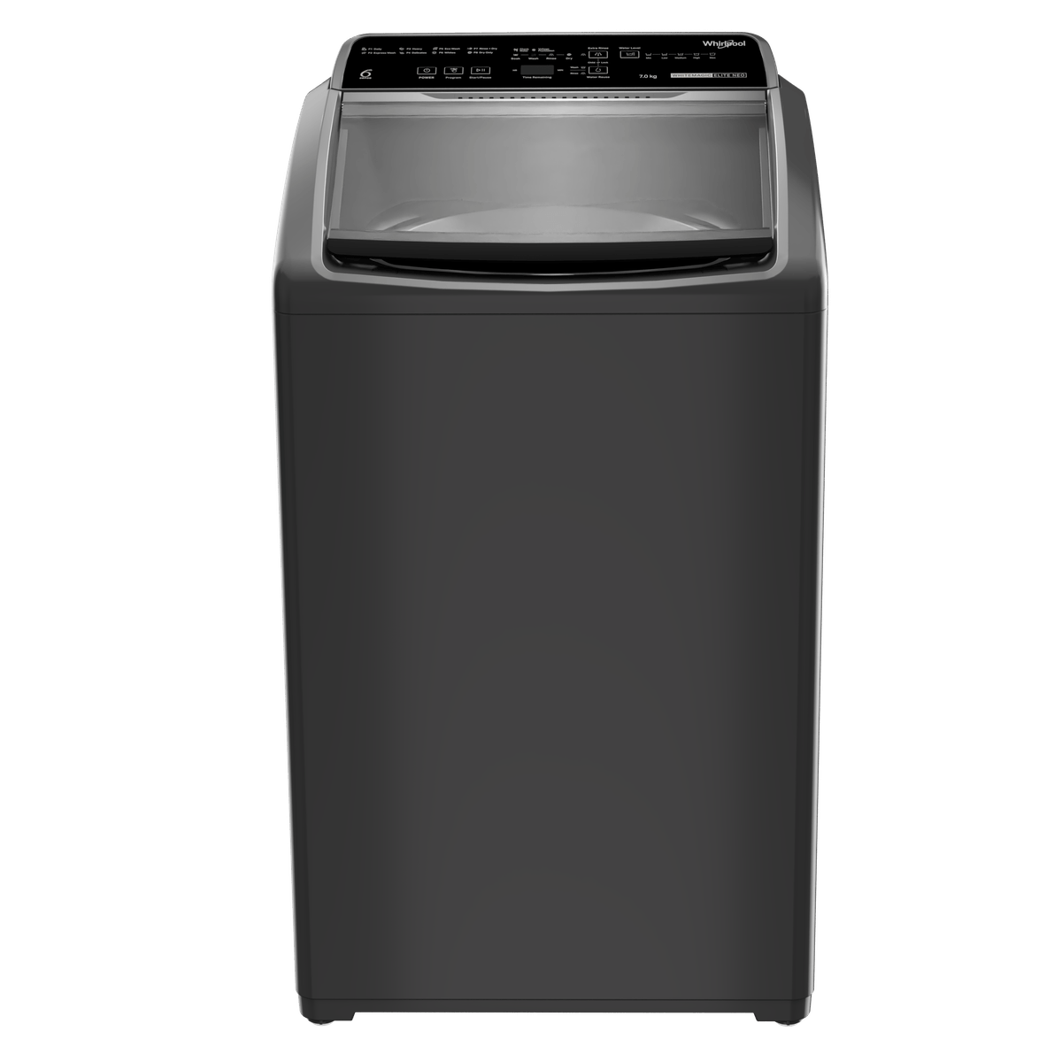 WHIRLPOOL | 5 STAR | 8 KG | FULLY AUTOMATIC | TOP LOAD | 360 BLOOMWASH PRO H 8.0 GRAPHITE 10 YMW