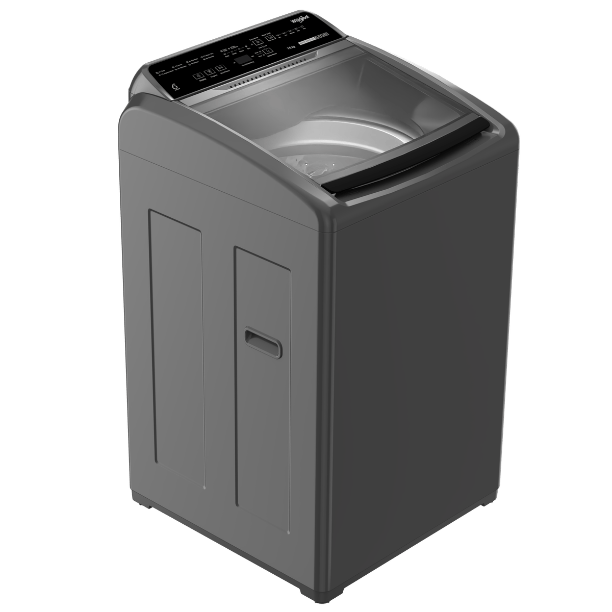 WHIRLPOOL | 5 STAR | 8 KG | FULLY AUTOMATIC | TOP LOAD | 360 BLOOMWASH PRO H 8.0 GRAPHITE 10 YMW