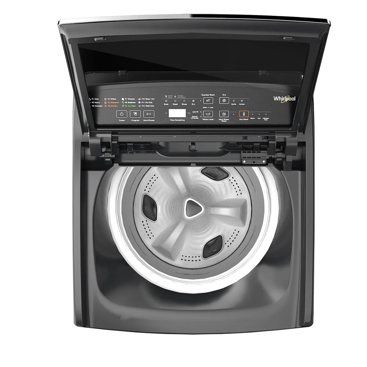WHIRLPOOL | 5 STAR | 8 KG | FULLY AUTOMATIC | TOP LOAD | STAINWASH PRO 8.0 GREY 10 YMW