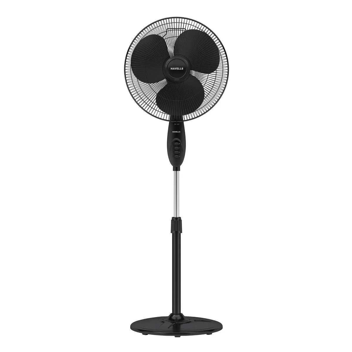 HAVELLS | Pedestal FAN | 400  MM | SWING 3S | BLACK