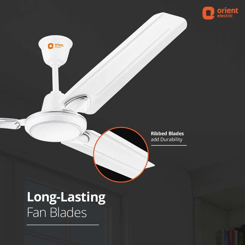 ORIENT | CELLING FAN | 1200 MM | RAPID AIR | DECO SOFT |PEARL HS 210