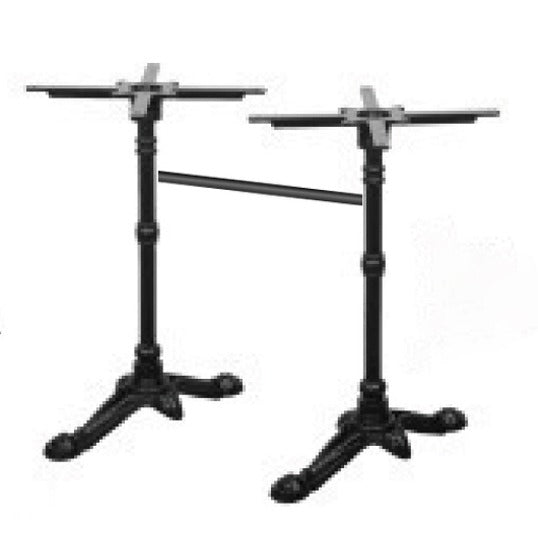 URBAN | TWIN PEDESTAL METAL TABLE BASE