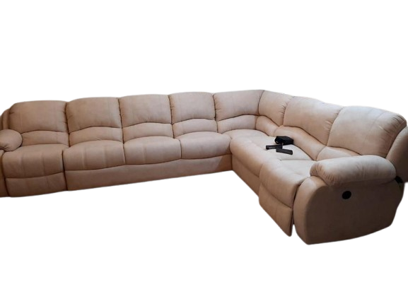 L-SHAPED RECLINER SOFA | 6-SEATER