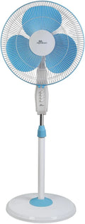BAJAJ| PEDESTAL FAN | 400 MM | ESTEEM ICY | BLUE WHITE