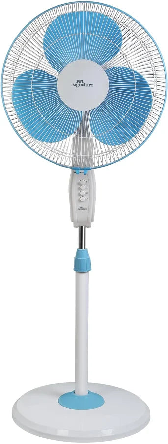 BAJAJ| PEDESTAL FAN | 400 MM | ESTEEM ICY | BLUE WHITE