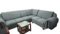 L-SHAPED SECTIONAL SOFA WITH CENTRE TABLE | 5-6 SEATER
